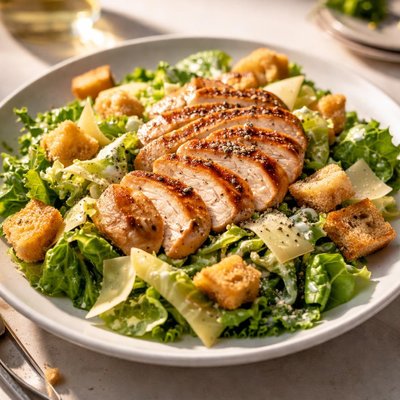 Chicken caesar slad