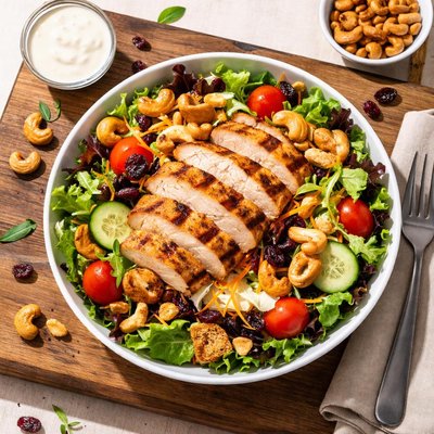 Chicken cashew salad culvers