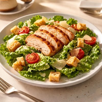 Chicken ceasar salad