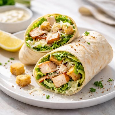 Chicken ceasar wrap