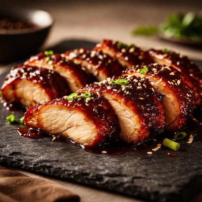 Chicken char siew