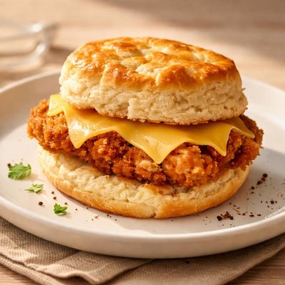 Chicken cheese biscuit