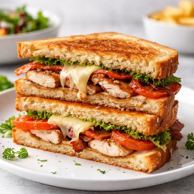 Chicken cheese sandwich