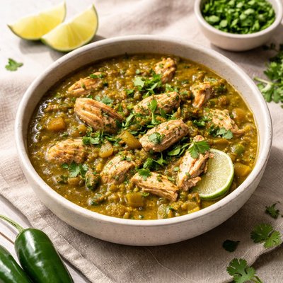 Chicken chile verde