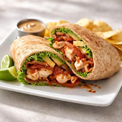 Chicken chipotle club tropical smoothie