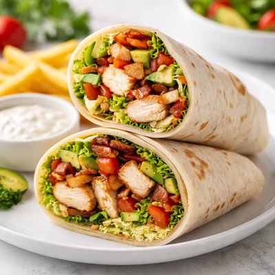 Chicken club wrap