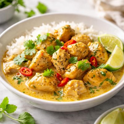 Chicken coconut curry