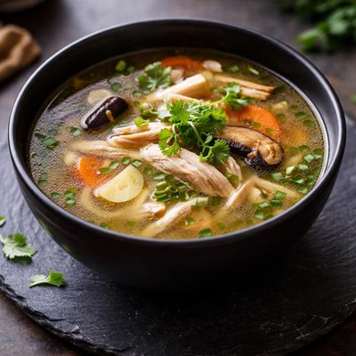 Chicken collagen soup