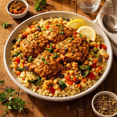 Chicken couscous