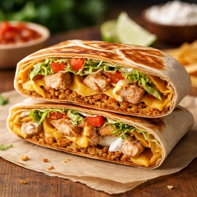 Chicken crunchwrap