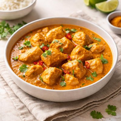 Chicken curry boneless