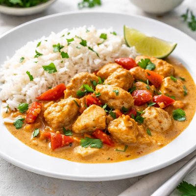 Chicken curry rice