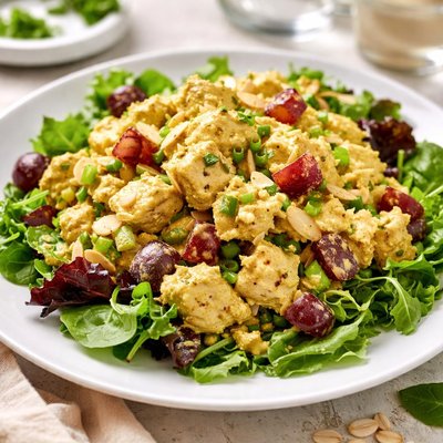Chicken curry salad