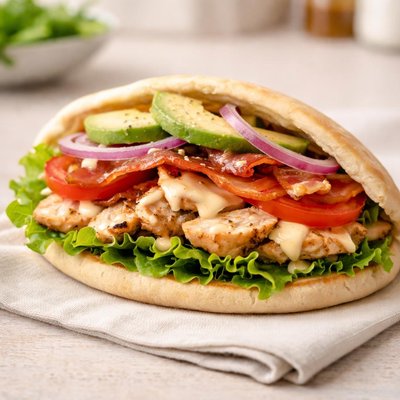 Chicken dagwood pita