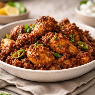 Chicken dry masala
