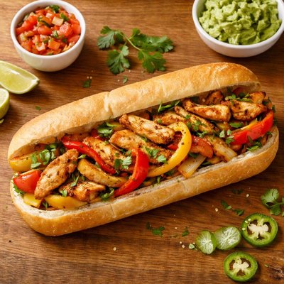 Chicken fajita sub
