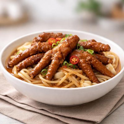 Chicken feet hor fun