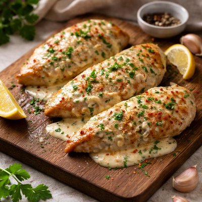 Chicken fillet sauce