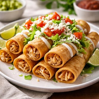Chicken flautas