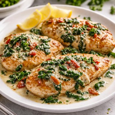 Chicken florentine