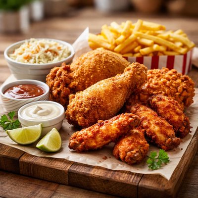 Chicken from takeaway