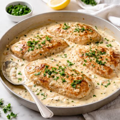 Chicken in sour cream