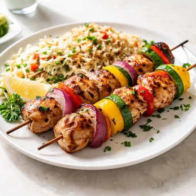 Chicken kabob sea island