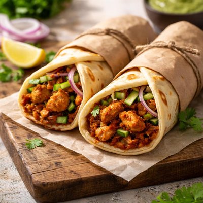 Chicken kathi roll
