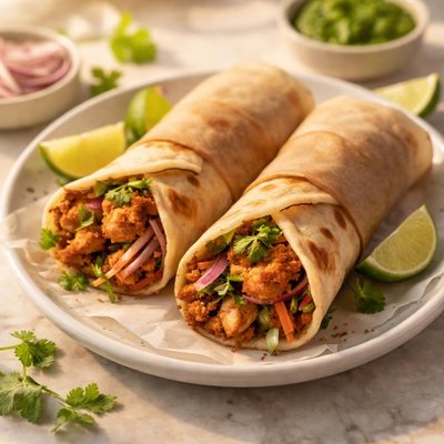 Chicken kati roll