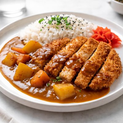 Chicken katzu curry