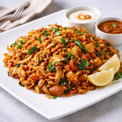 Chicken kothu paratha