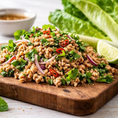 Chicken larb