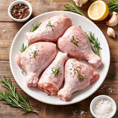 Chicken leg without skin