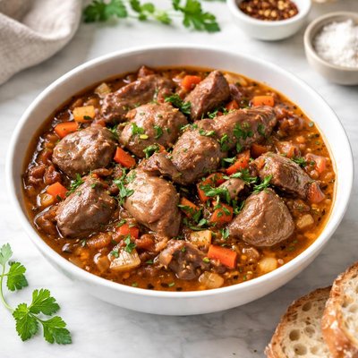Chicken livers stew