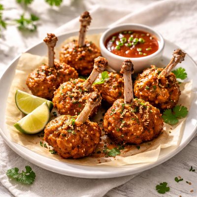 Chicken lollipops