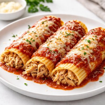 Chicken manicotti