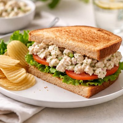 Chicken mayonnaise sandwich