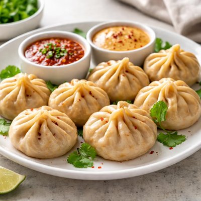 Chicken momos