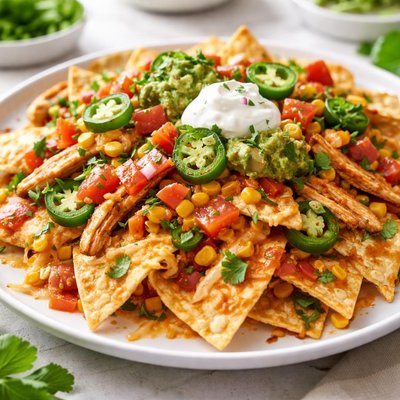 Chicken nachos