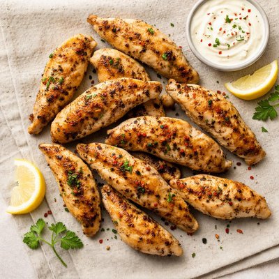 Chicken non breaded strips