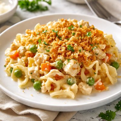 Chicken noodle casserole