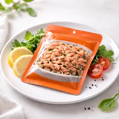 Chicken of the sea salmon package