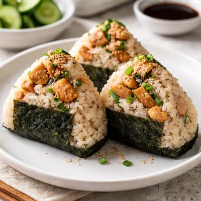 Chicken onigiri