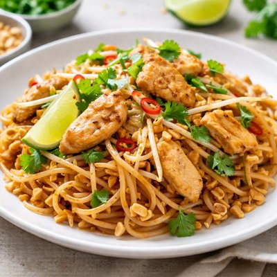 Chicken pad thai