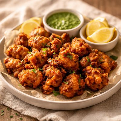 Chicken pakoras