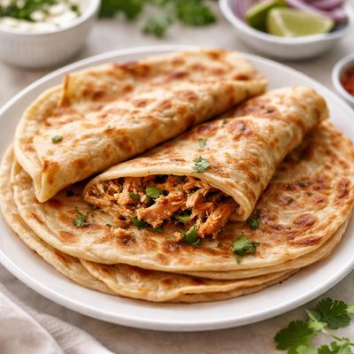 Chicken paratha
