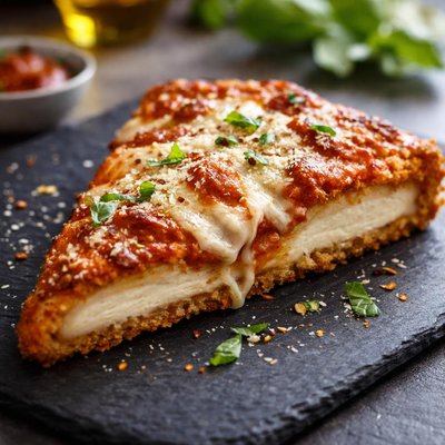 Chicken parm slice