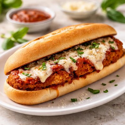 Chicken parmesan sub
