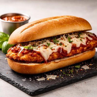 Chicken parmesean sandwich
