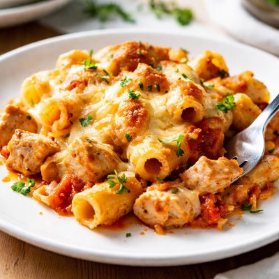 Chicken pasta bake